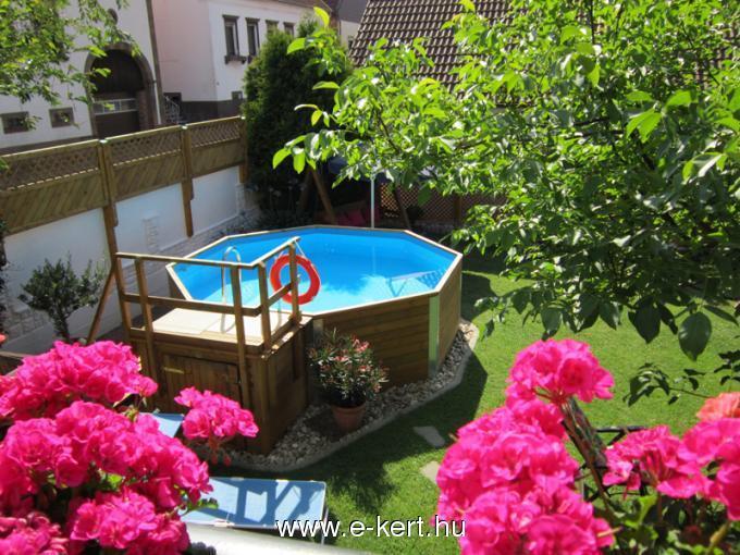 Medence felszín feletti gerendavázas Madeira - Image 9