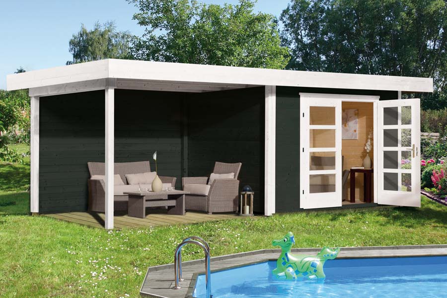 Weka faház 126 chillout designhaus terasszal - Image 17