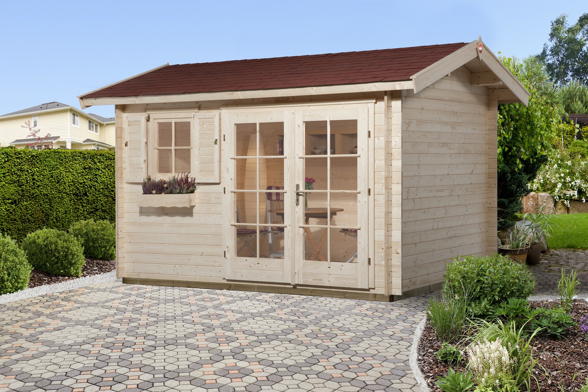 Weka faház 152 gerendaház