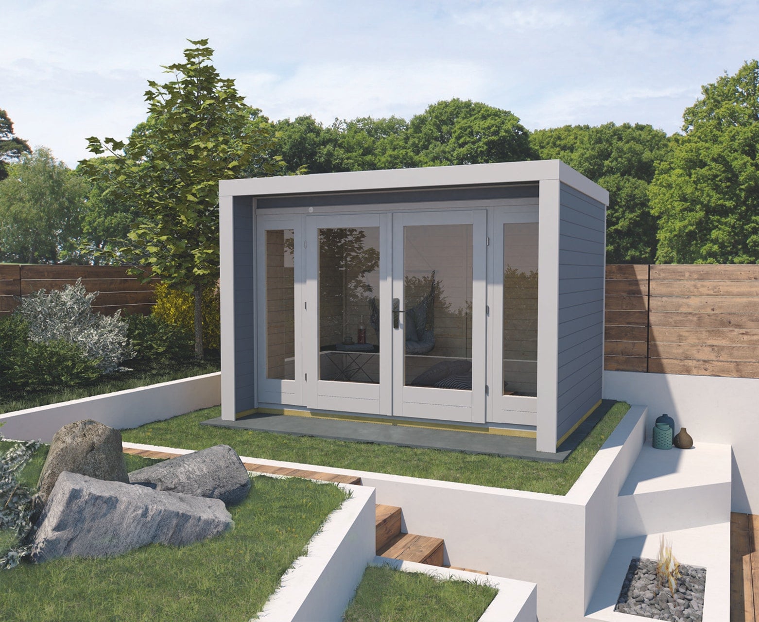 Weka designhaus 263-as faház minimalista