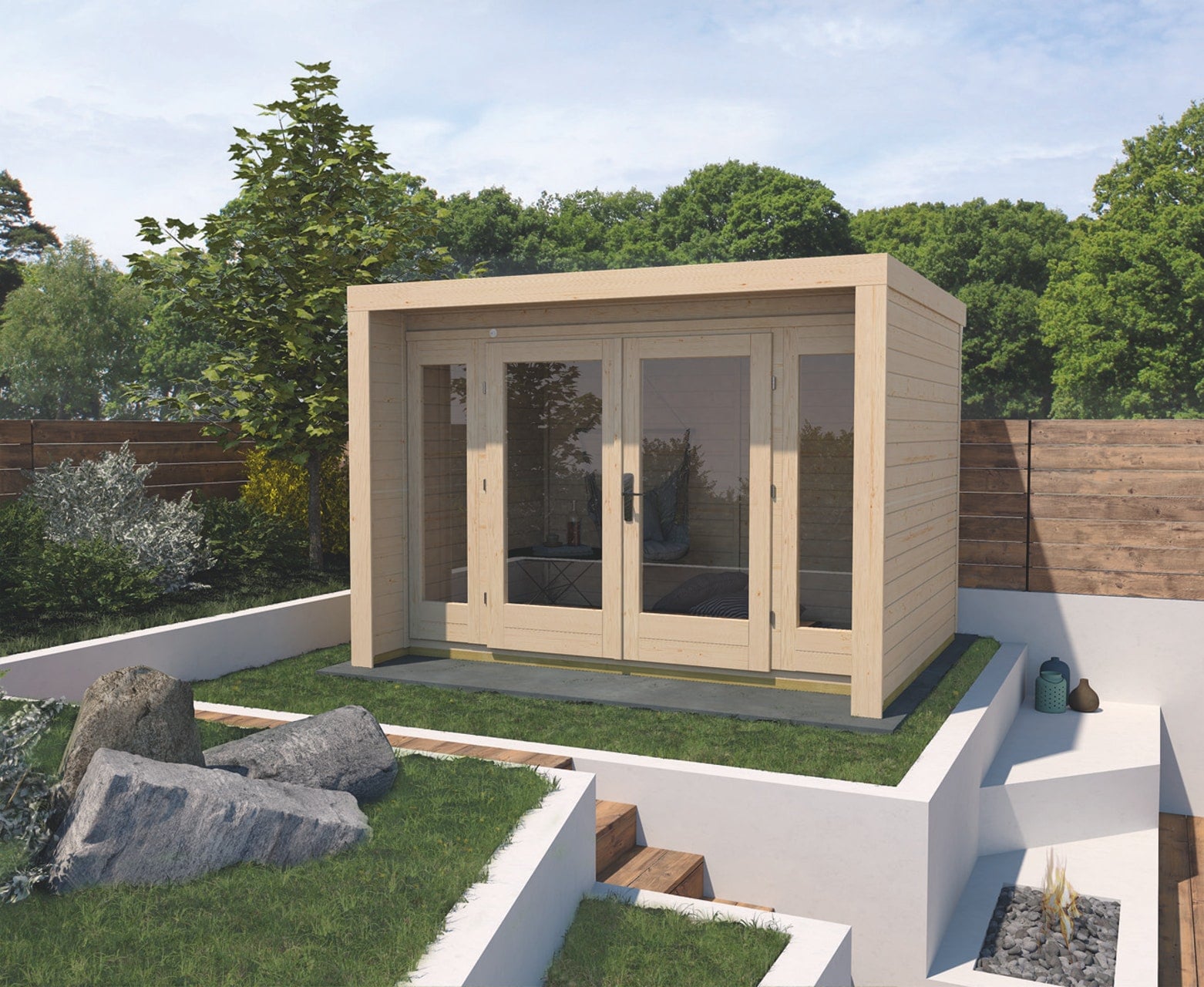 Designhaus Panoráma faház Weka 263