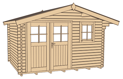 Weka faház gerendaház 136 - Image 11