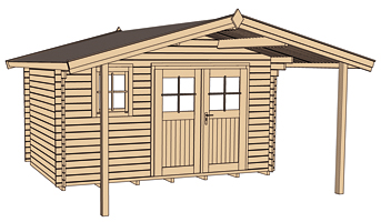 Weka faház gerendaház 136 - Image 6