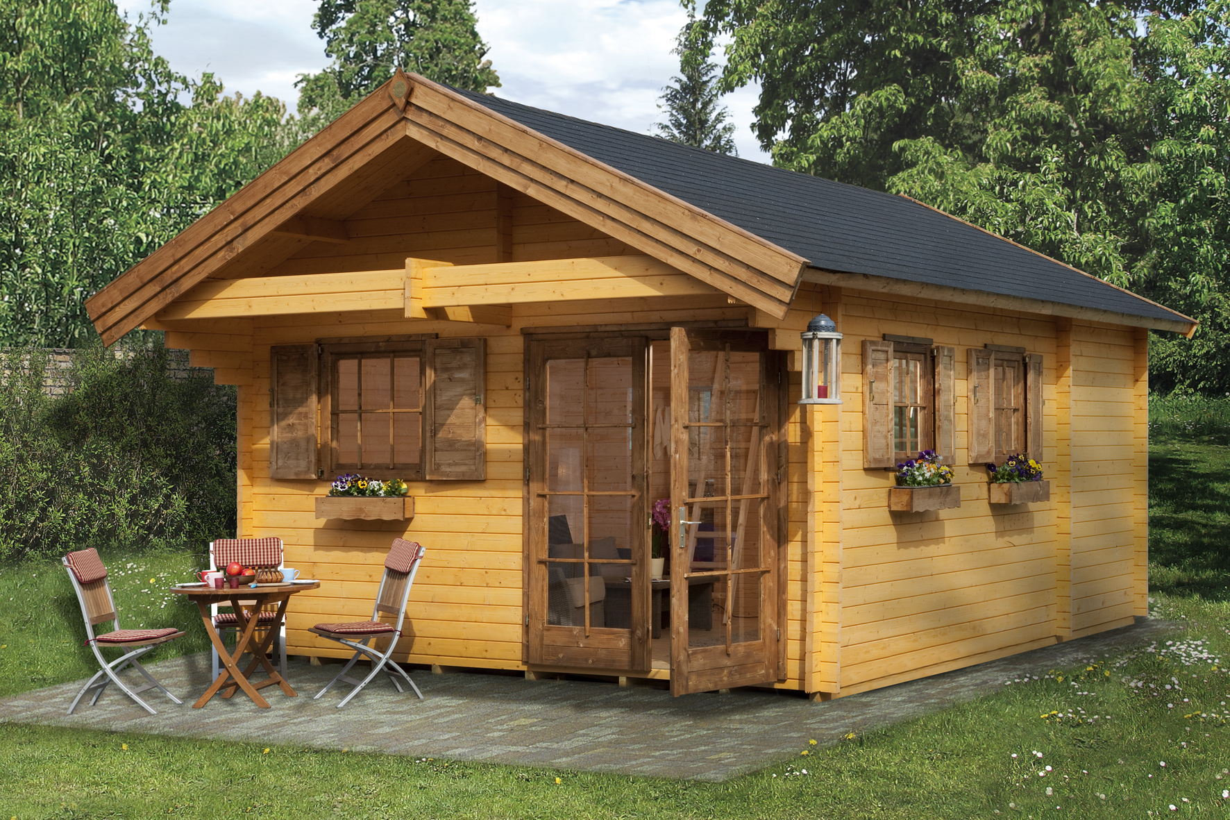 Müritz hétvégi gerendaház - Image 9