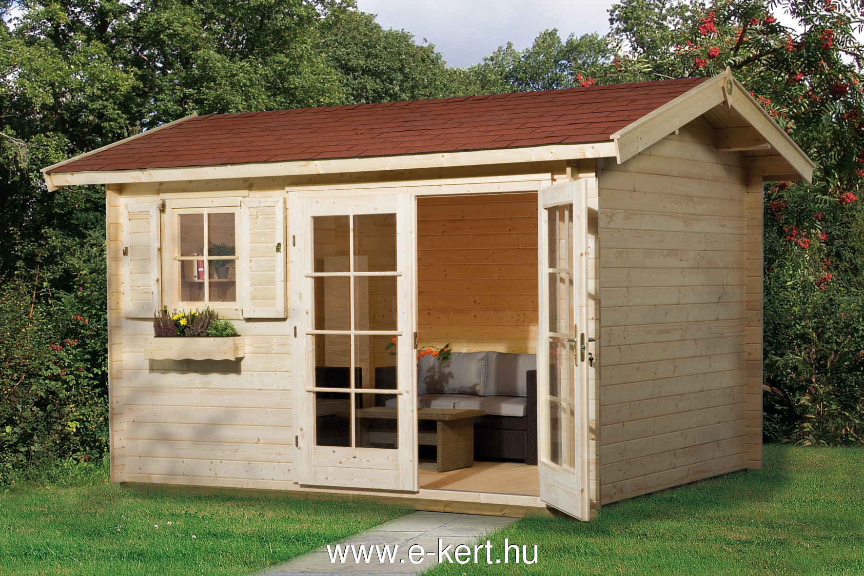 Weka szerszámos faház 163 típus