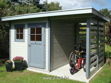 Weka szerszámtároló faház lefestve