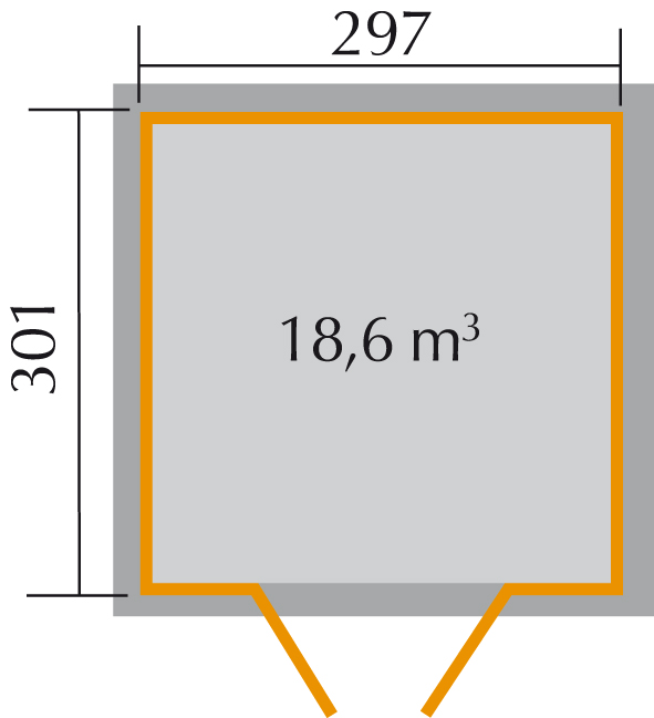 Weka faház szerszámtároló