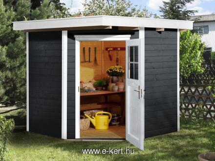 Szerszámtároló faház 229-es antracit-fehér