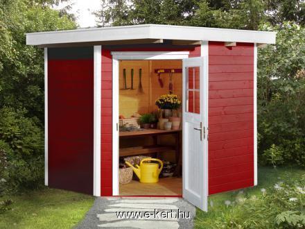 Szerszámtároló faház svédvörös fehér