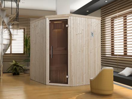 Szauna építés elemes panel szauna segítségével. Element sauna mit saunaofen