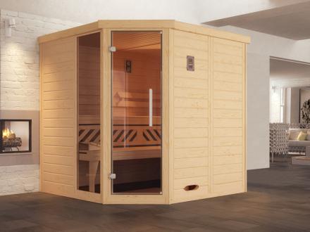 Finn szauna építés Weka panelekből