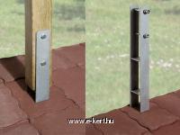 Nyitott garázs Weka Carport606 - Image 11