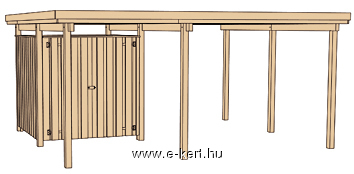 Kocsibeálló nyitott garázs 607/5242 - Image 3