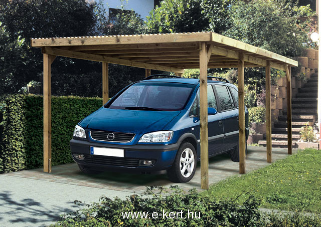 Nyitott garázs 617-es Weka típus
