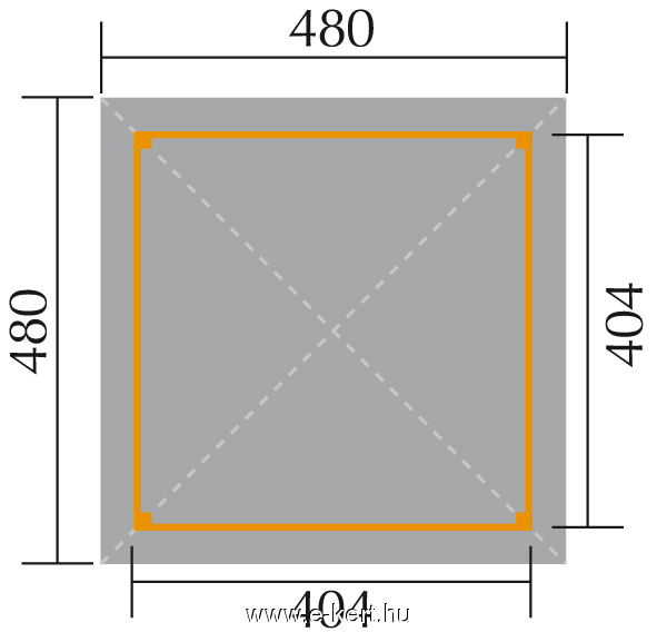 Kerti pavilon Weka szaletli 651.48 árnyékolás - Image 4
