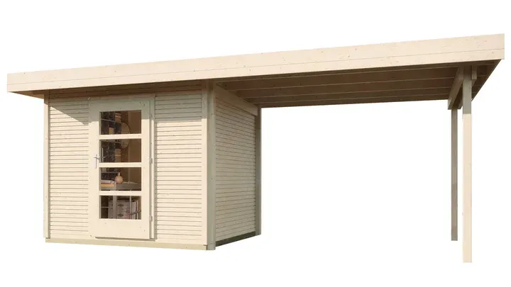 Kerti tároló Weka faház 172.