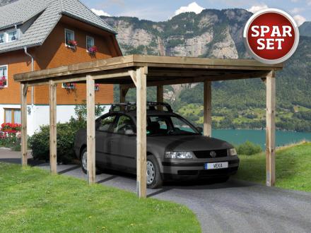 Nyitott garázs 617-es weka garázs