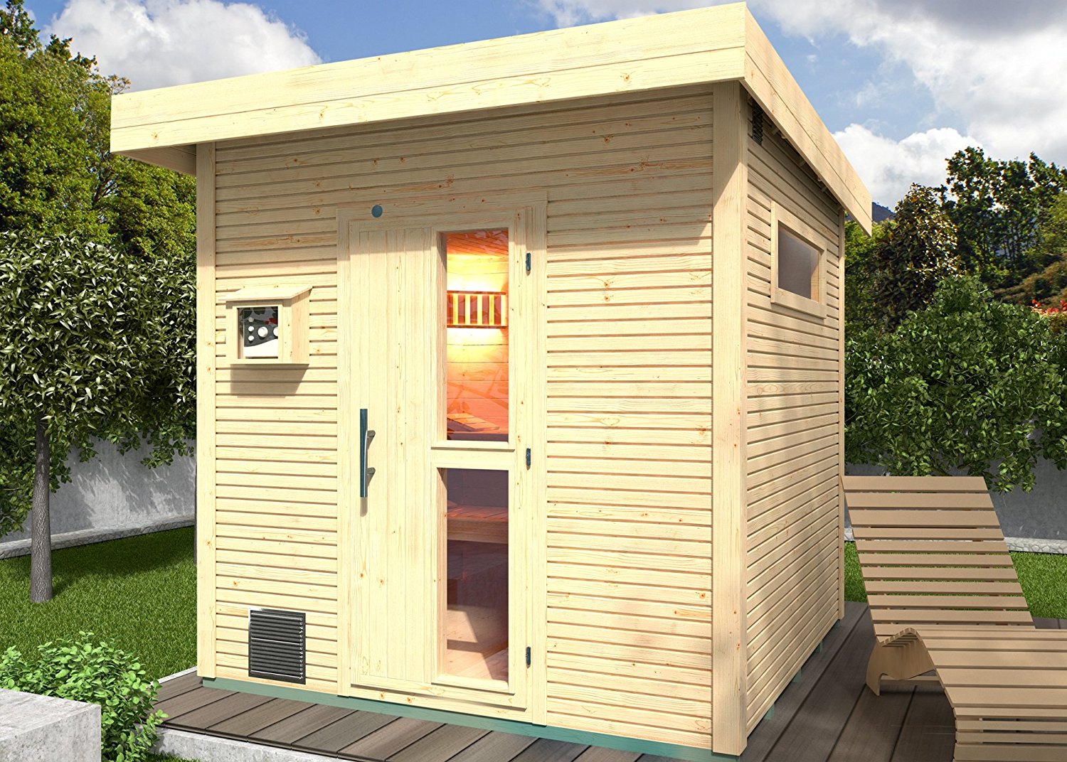 Szaunaház Weka szauna 533 - Image 3
