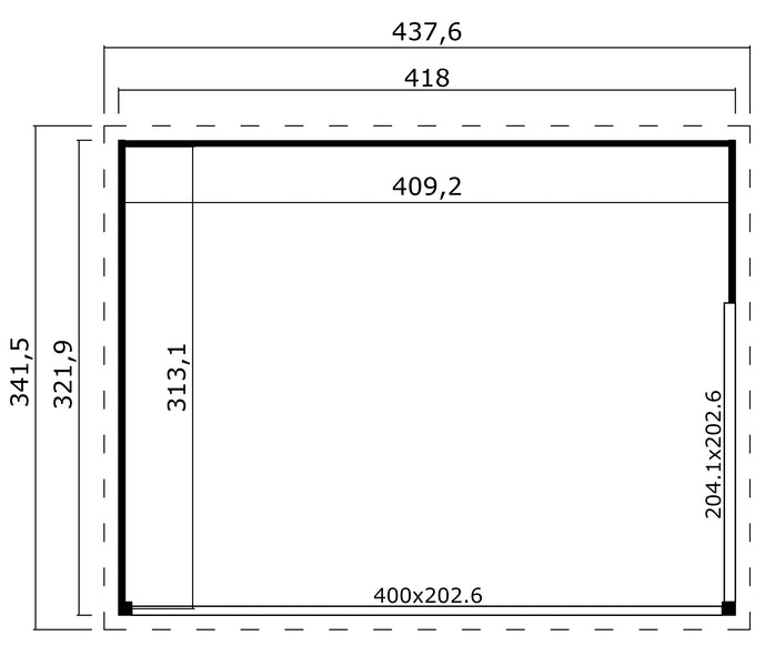 Faház pihenőház Designhaus Weka412 - Image 2